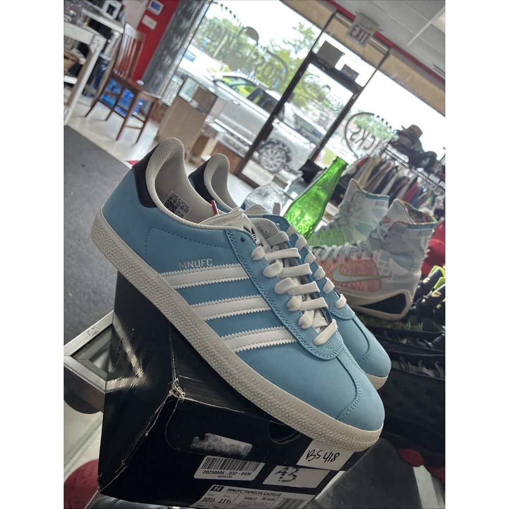 Adidas MNUFC x Familia Gazelle Adv Men's SZ 10.5 IH0522 New SZ 10.5 DS